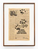 Panthers Paw Print by Amelia Toledo contemporary artwork works on paper