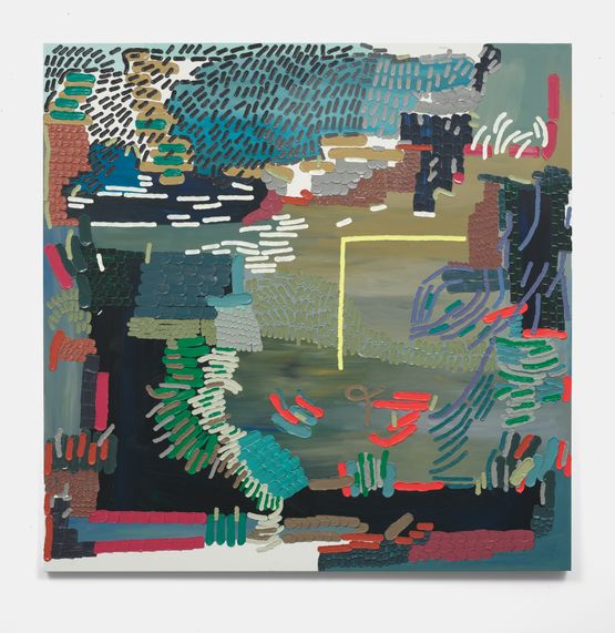 Inglewood playa vista LAX  Eartha by Lily Ramirez contemporary artwork Painting