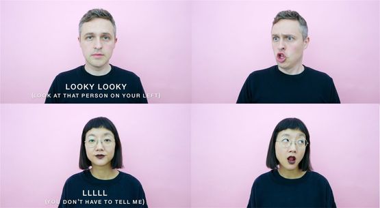 Looky Looky by Christine Sun Kim  Thomas Mader contemporary artwork Moving Image