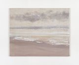 Purple Sea by Merlin James contemporary artwork painting