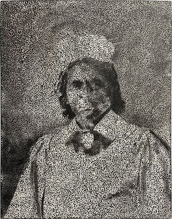 Untitled FLICSAIBE by Daniel Boyd contemporary artwork Painting