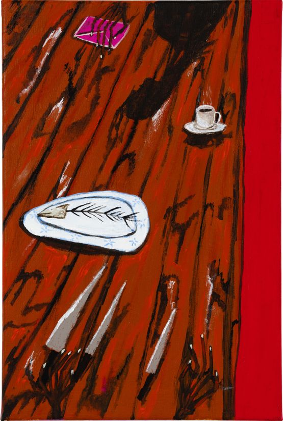 The spread by Mia Boe contemporary artwork Painting