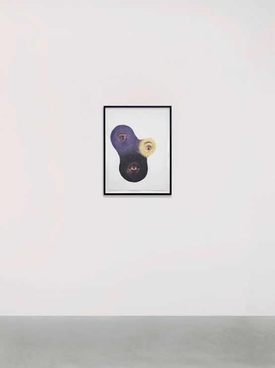 Groft by Tony Oursler contemporary artwork Works on Paper
