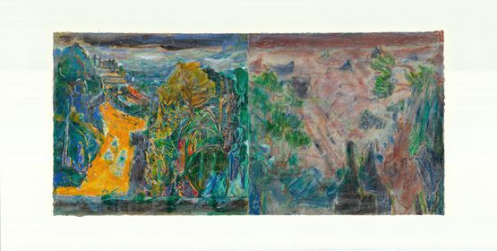 To Bonnard Set One 5 by Qi Lan contemporary artwork Works on Paper