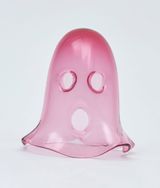 The ghost who walks will never die pink light 8 by NELL contemporary artwork sculpture