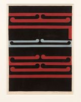 Study for No. 2Tirangi by Gordon Walters contemporary artwork painting