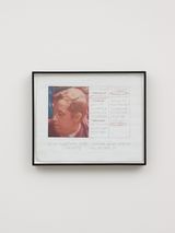 Prima Facie Fourth State Ignoring and Et Cetera Maquette by John Baldessari contemporary artwork print