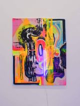 Violent Aberrations by Nicholas Ong contemporary artwork painting works on paper