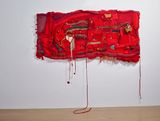 Vuvus Garden I by Aluaiy Kaumakan contemporary artwork textile