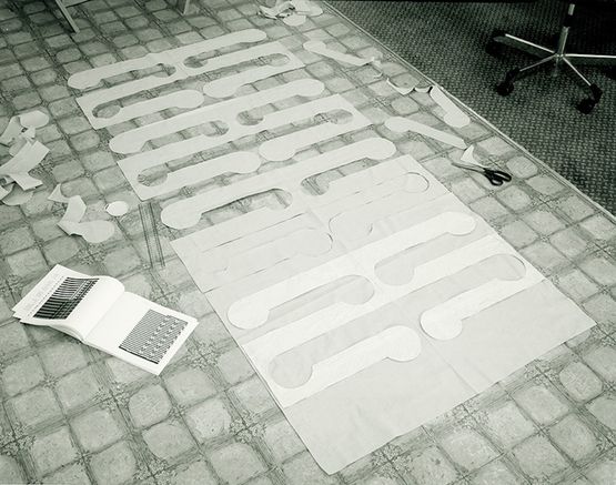 Work in Progress Large Gordon Walters by Marie Shannon contemporary artwork Photography