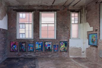 Contemporary art exhibition Spencer Sweeney The Pastels at The Modern Institute Airds Lane United Kingdom
