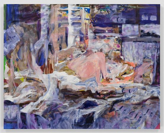 Lavenders Blue by Cecily Brown contemporary artwork Painting