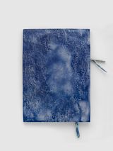 La pel digl got blueblue by Mirko Baselgia contemporary artwork mixed media