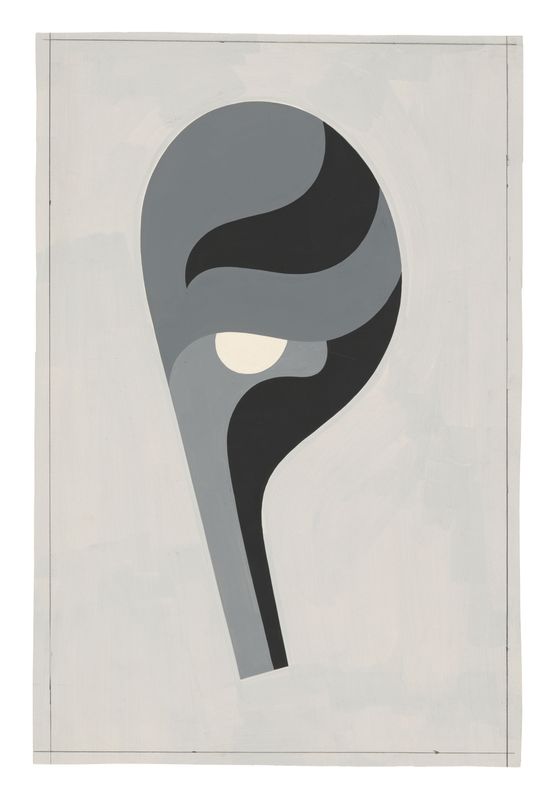 Untitled Head by Sophie Taeuber-Arp contemporary artwork Painting