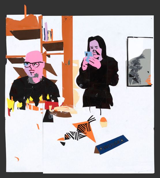 Untitled by Erik Van Lieshout contemporary artwork Painting