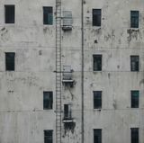 Lecture Building by An Gyungsu contemporary artwork painting