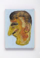 Floating Head by Allan Gandhi contemporary artwork painting