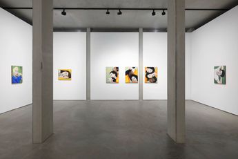 Contemporary art exhibition Rebecca Brodskis THE LAST ONES AWAKE at Konig Galerie Germany