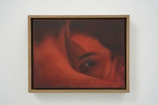 the secret by Jess Allen contemporary artwork Painting