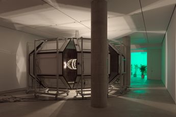 Contemporary art exhibition Haroon Mirza For A Dyson Sphere at Lisson Gallery 504 West 24th Street New York United States