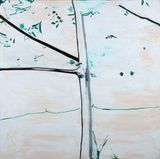 A dove flying away I am surprised. by O Jun contemporary artwork painting