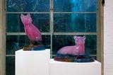 Temple Cats by Dale Frank contemporary artwork sculpture