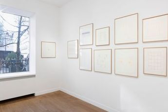 Contemporary art exhibition Lionel Esteve Focus Un Hiver a Athenes at Perrotin Paris Matignon France