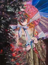 The Path of Petals She Was Promised by Ming Ying contemporary artwork painting