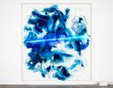 double wave at Windansea by Mary Weatherford contemporary artwork Painting