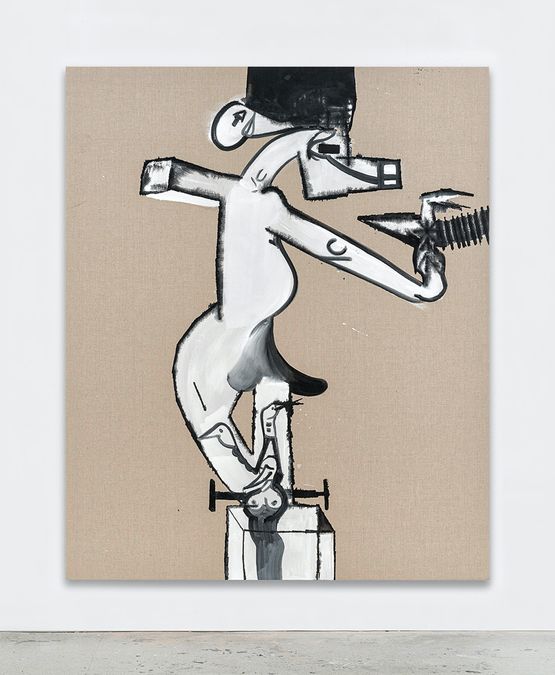 Birdman by Tobias Pils contemporary artwork Painting