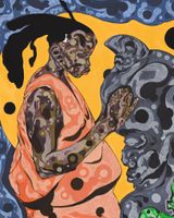 Communion by Richard Ayodeji Ikhide contemporary artwork painting