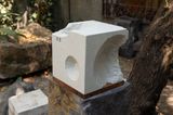 Piedra con tres anfiteatros by Diego Perez contemporary artwork sculpture