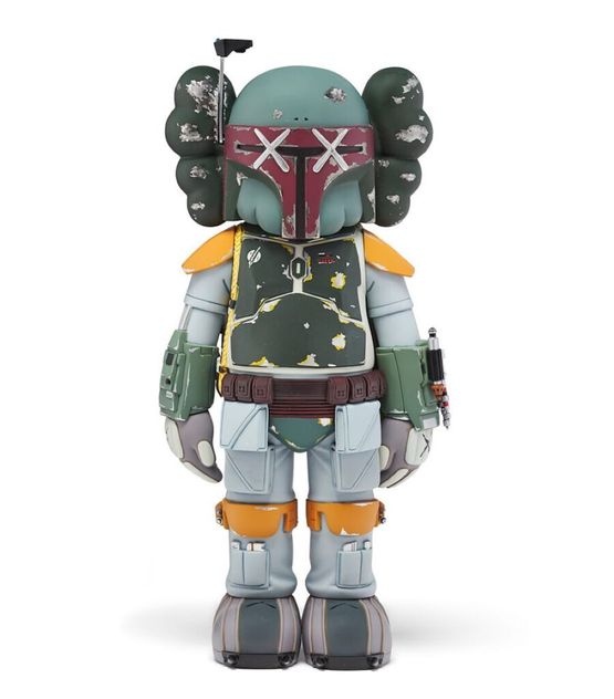 Boba Fett by KAWS contemporary artwork Sculpture