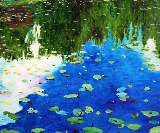 Muggelsee 2 by Bin Woo Hyuk contemporary artwork Painting
