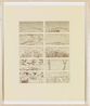 Brown Course of Empire by Ed Ruscha contemporary artwork Print