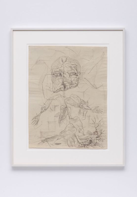 Untitled Knospenfigur by Stefan Bertalan contemporary artwork Works on Paper