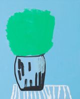 Flowerpot by Myungmi Lee contemporary artwork painting