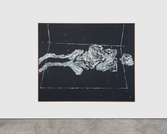 Die Frau mit der Kongomaske The Woman with the Congo Mask by Georg Baselitz contemporary artwork Painting