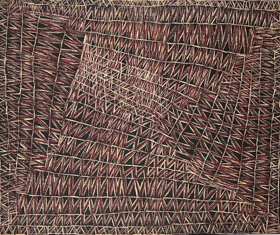 Jilamira Design by Cornelia Tipuamantumirri contemporary artwork Mixed Media