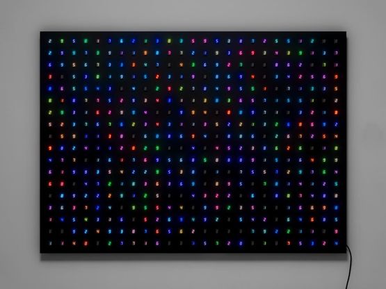Four Hundred Fifty Lives by Tatsuo Miyajima contemporary artwork Sculpture