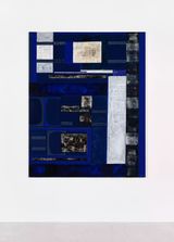 Untitled by Laura Grisi contemporary artwork mixed media painting