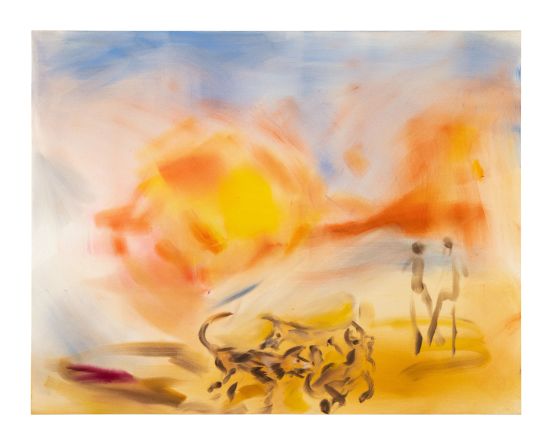 Seargent and Zigander by Sophie Von Hellermann contemporary artwork Painting