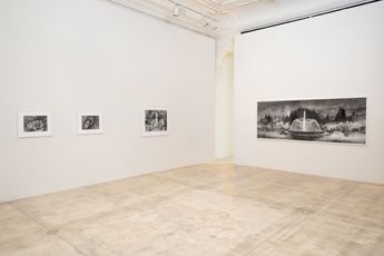 Contemporary art exhibition Hans Op de Beeck Works on Paper at Galerie Krinzinger Seilerstatte 16 Vienna Austria