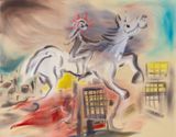 She is Little But She is Fierce by Sophie Von Hellermann contemporary artwork painting