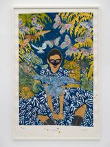 Everything is gonna be alright by Marcel Dzama contemporary artwork drawing painting works on paper