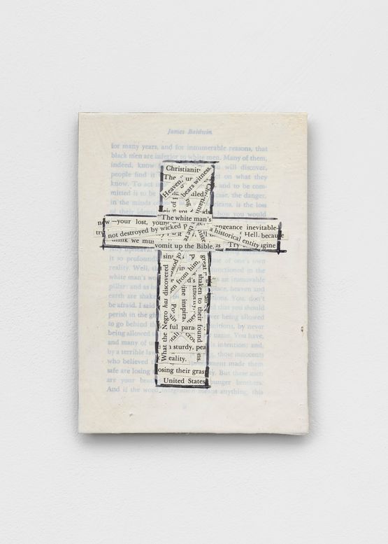 The Fire Next Time after James Baldwin p. 9 by Studio K.O.S. contemporary artwork Works on Paper