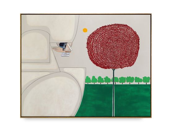 The Blossom by Susumu Kamijo contemporary artwork Painting