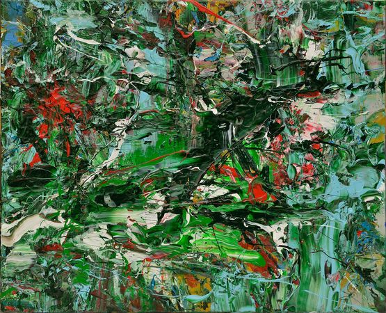 Secret Scene by Ava Hsueh contemporary artwork Painting