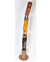 Jurrukukuni Tutini by Patrick Freddy Purutatameri contemporary artwork sculpture