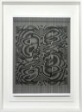 Farfalle innamorate by Alberto Biasi contemporary artwork mixed media